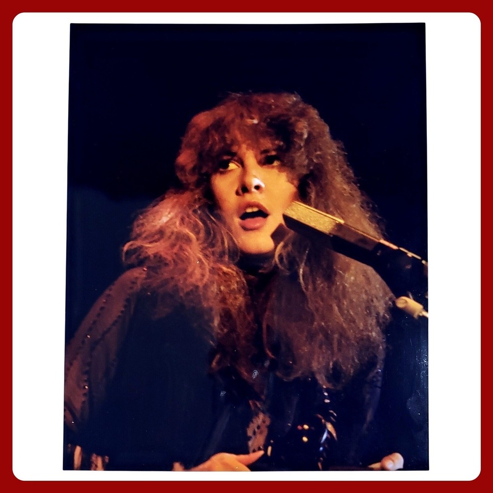 Stevie Nicks Fleetwood Mac Live Concert Photo S&M Rock‎ Photo 8x10 Glossy MAC 34